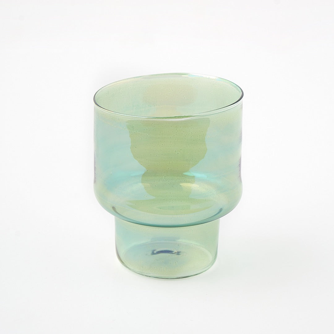 Randooky - Hand Blown Glass Colored Cup