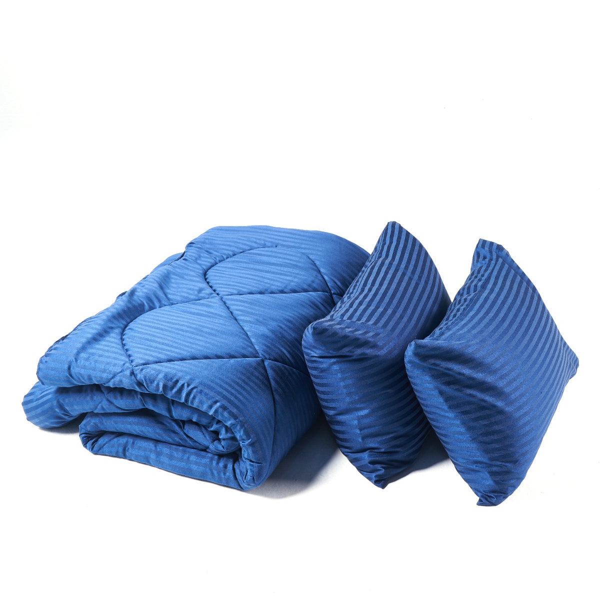 Rankeef Striped Polycotton Duvet Set (Duvet & 2 Pillow Cases)