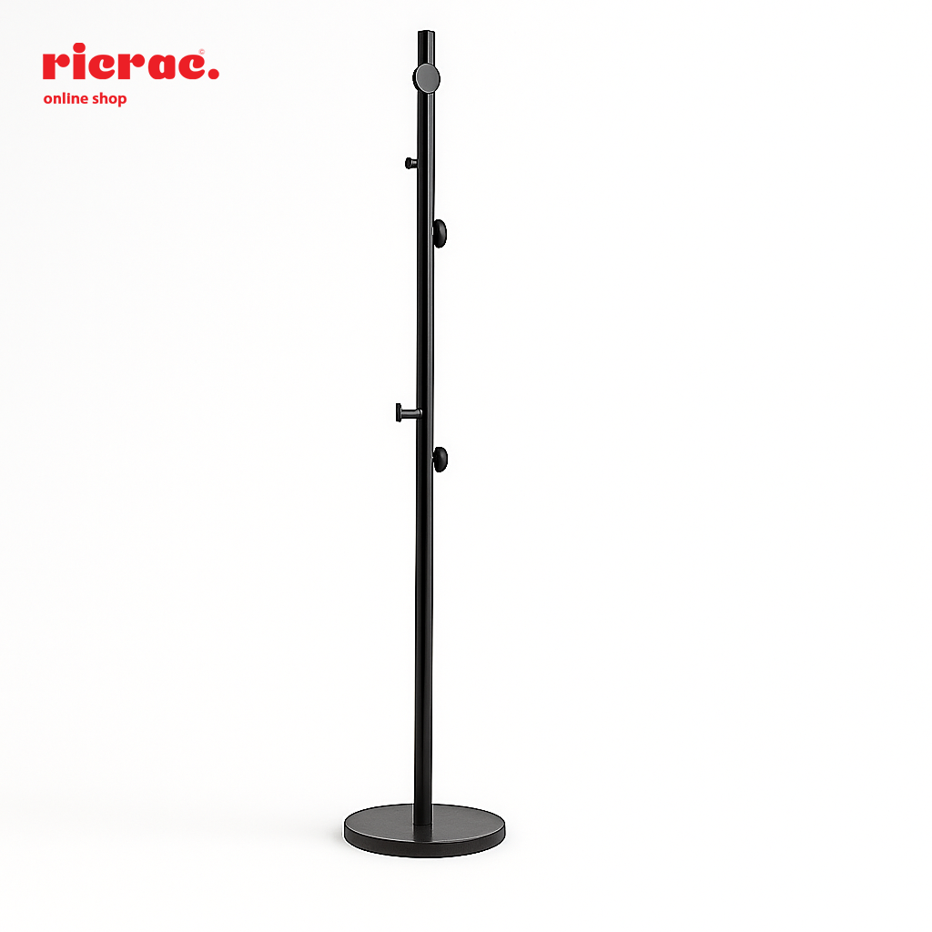 Reloa- Metal hanger modern coat stand for organizing hats, robes, and jackets in homes or entryways.