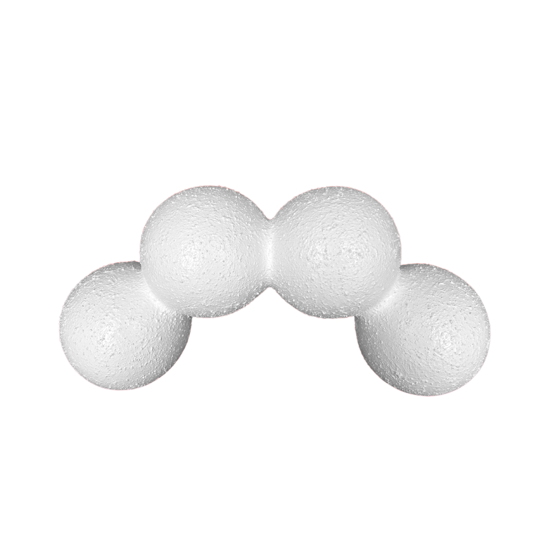 Rondo- Clustered Orb Clay Vase showcasing interconnected rounded orbs in a modern design.