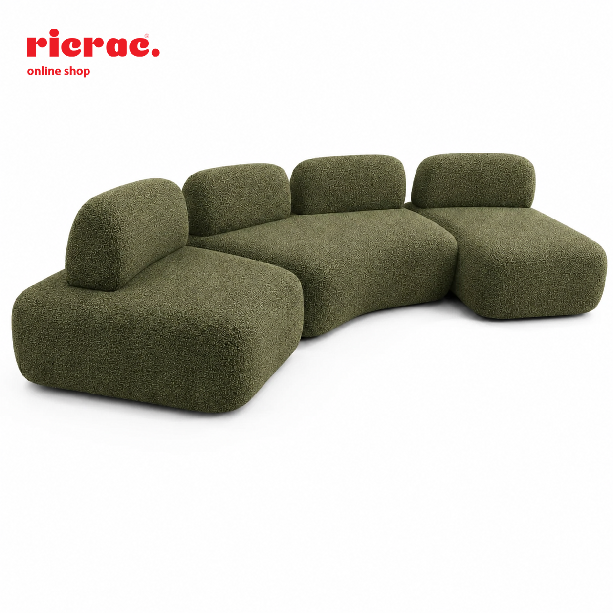 Romera- Super Soft Seaters Semi Curved Sofa