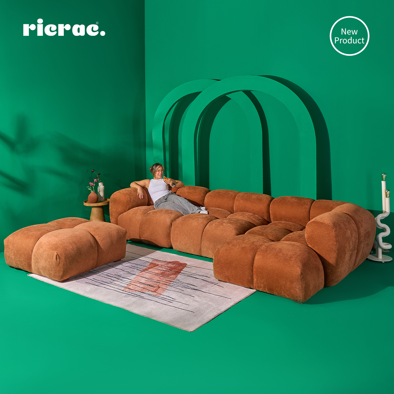 Rukano- Memory Foam Super Soft Sofa
