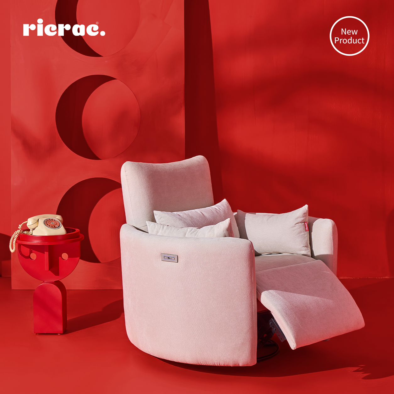 Ramiso- Super Soft Electric Recliner