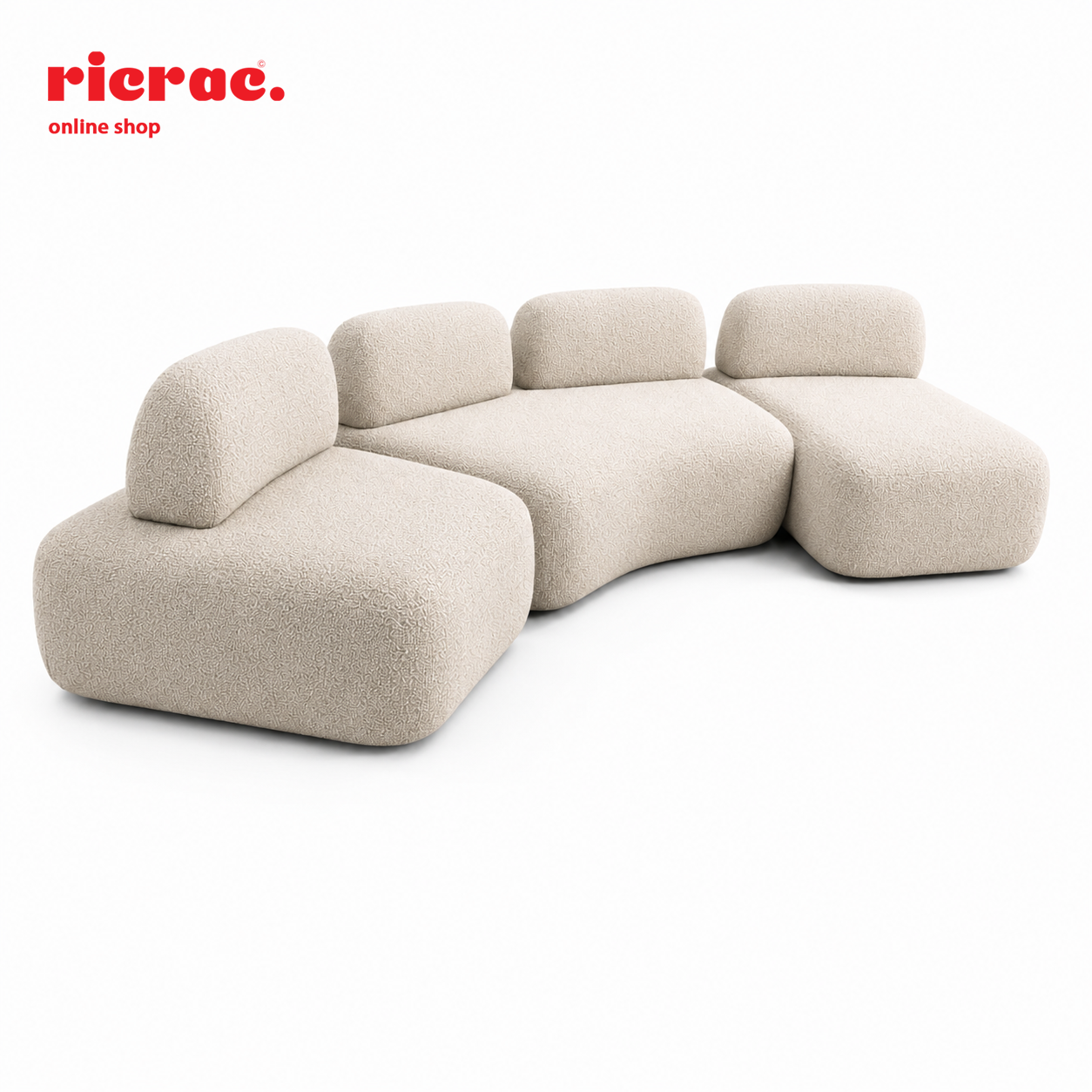 Romera- Super Soft Seaters Semi Curved Sofa
