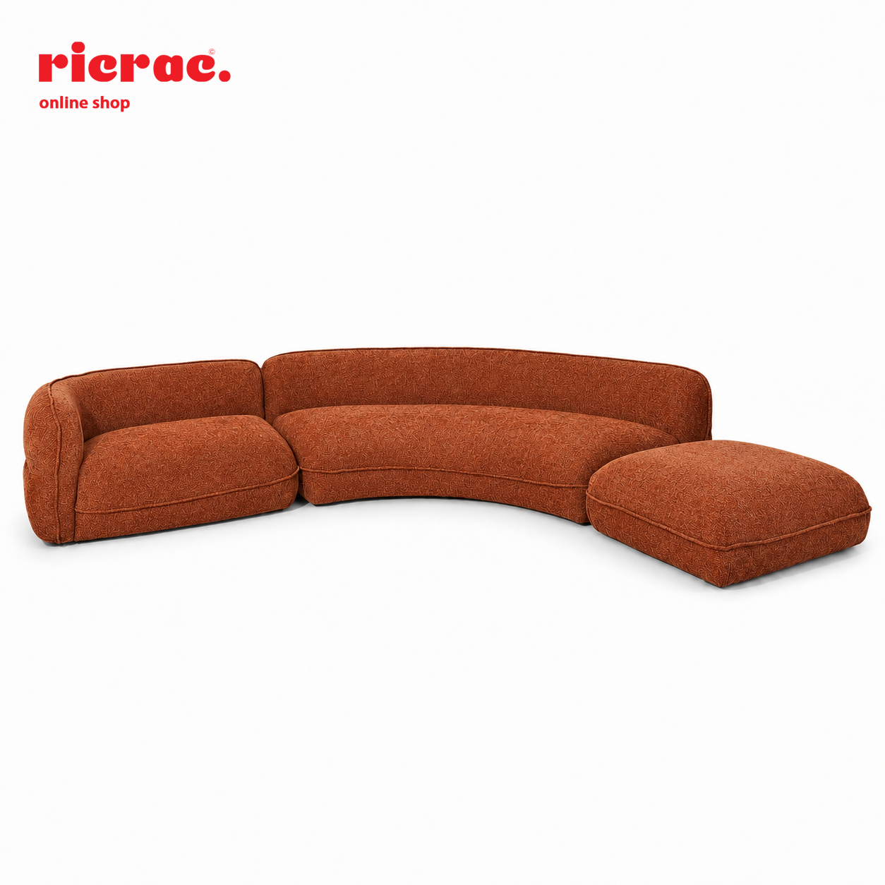 Ravido- Super Soft Seaters Curved Sofa