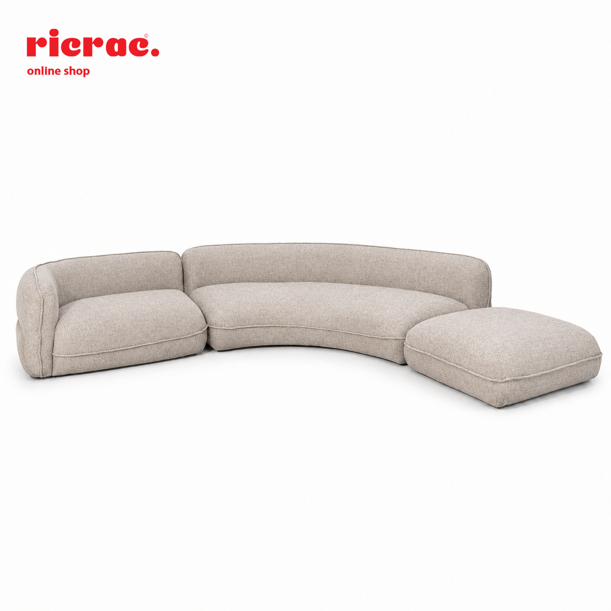 Ravido- Super Soft Seaters Curved Sofa