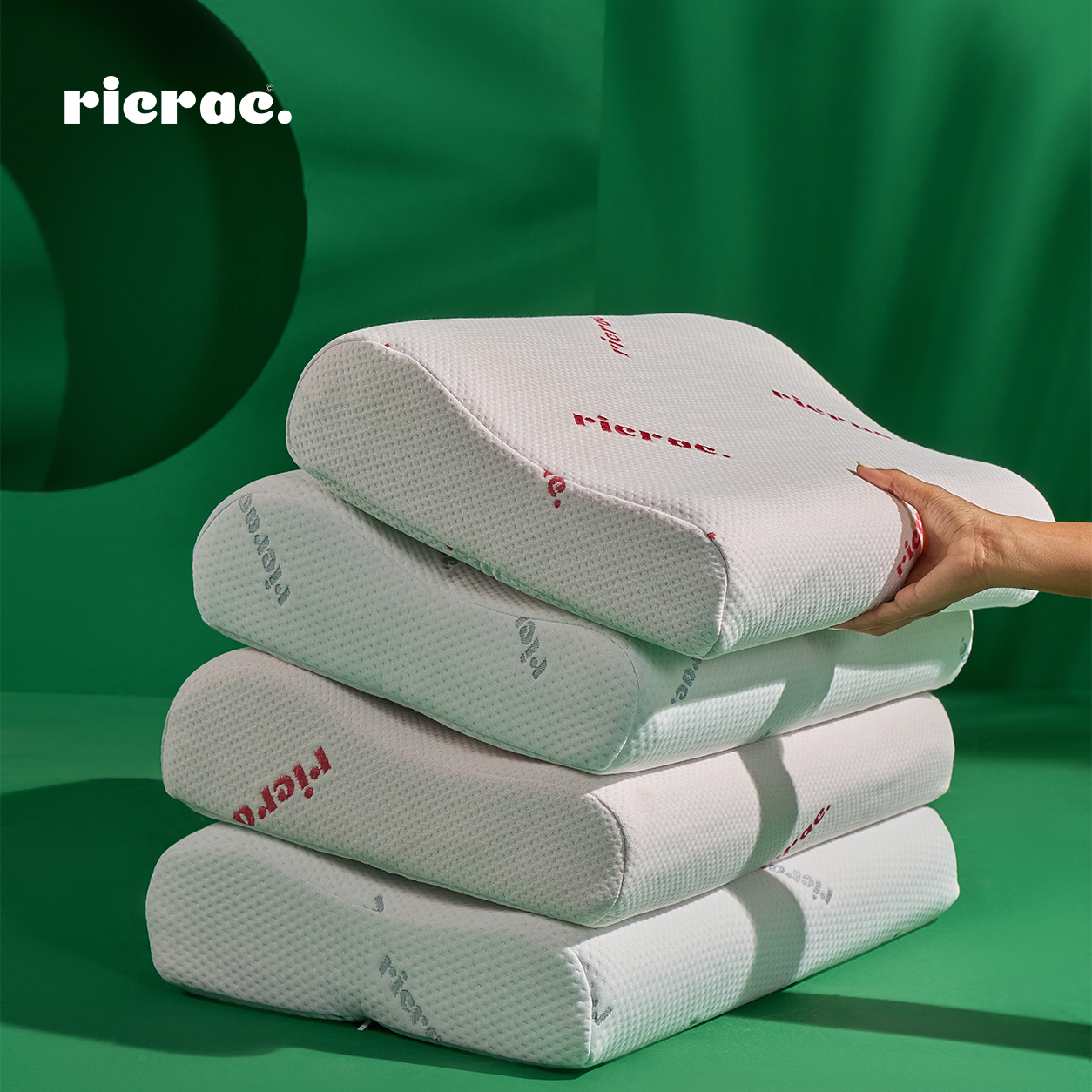 Wavy Memory Foam Pillow