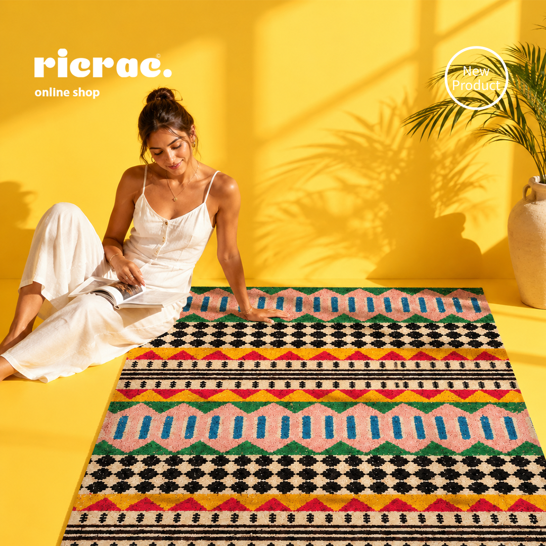 Rokino- Printed Double Face Kilim