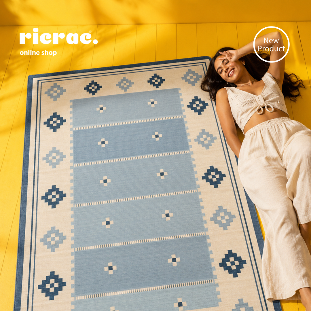 Rivano- Printed Double Face Kilim