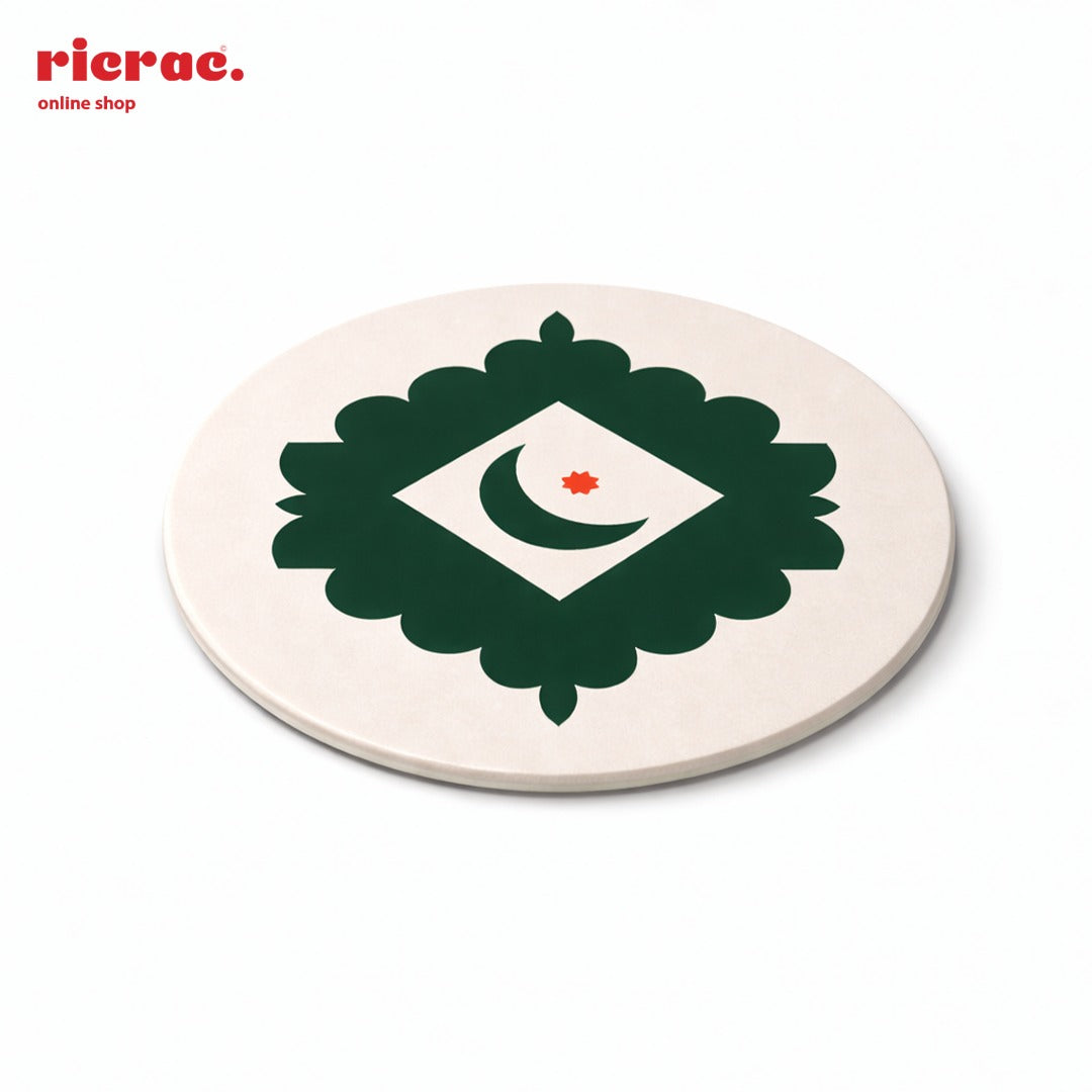 Coasters – Hilal with Orange star motifs