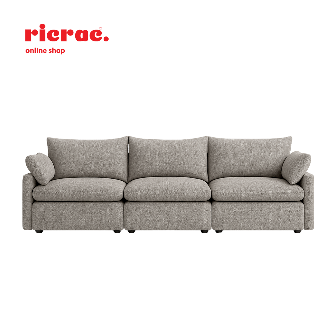 Rabou- Super Soft 3 Seaters Sofa