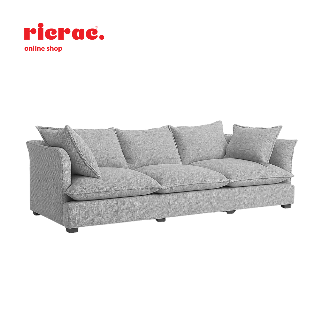 Rakolo- Ultra Fluffy 3 Seaters Sofa