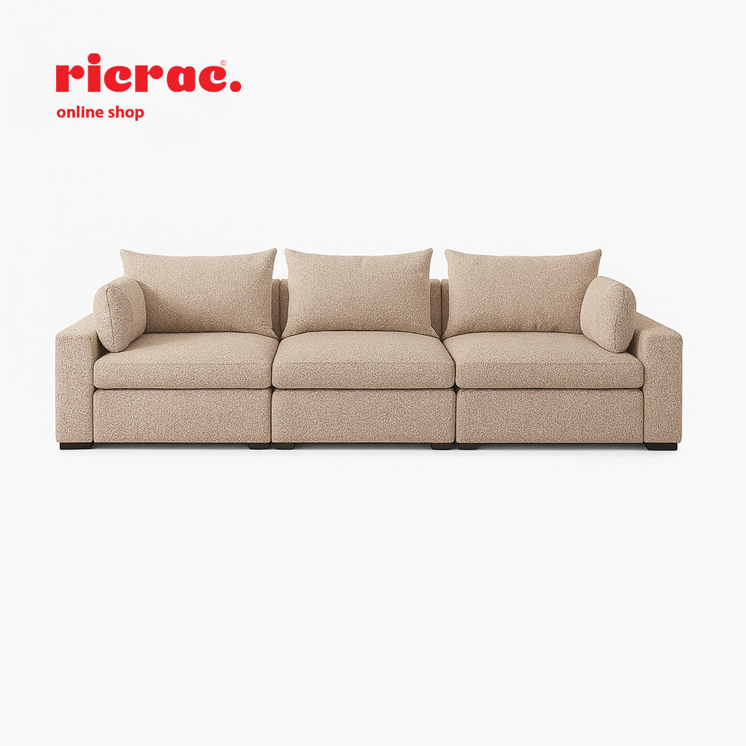 Rafa- Ultra Soft 3 Seaters Sofa