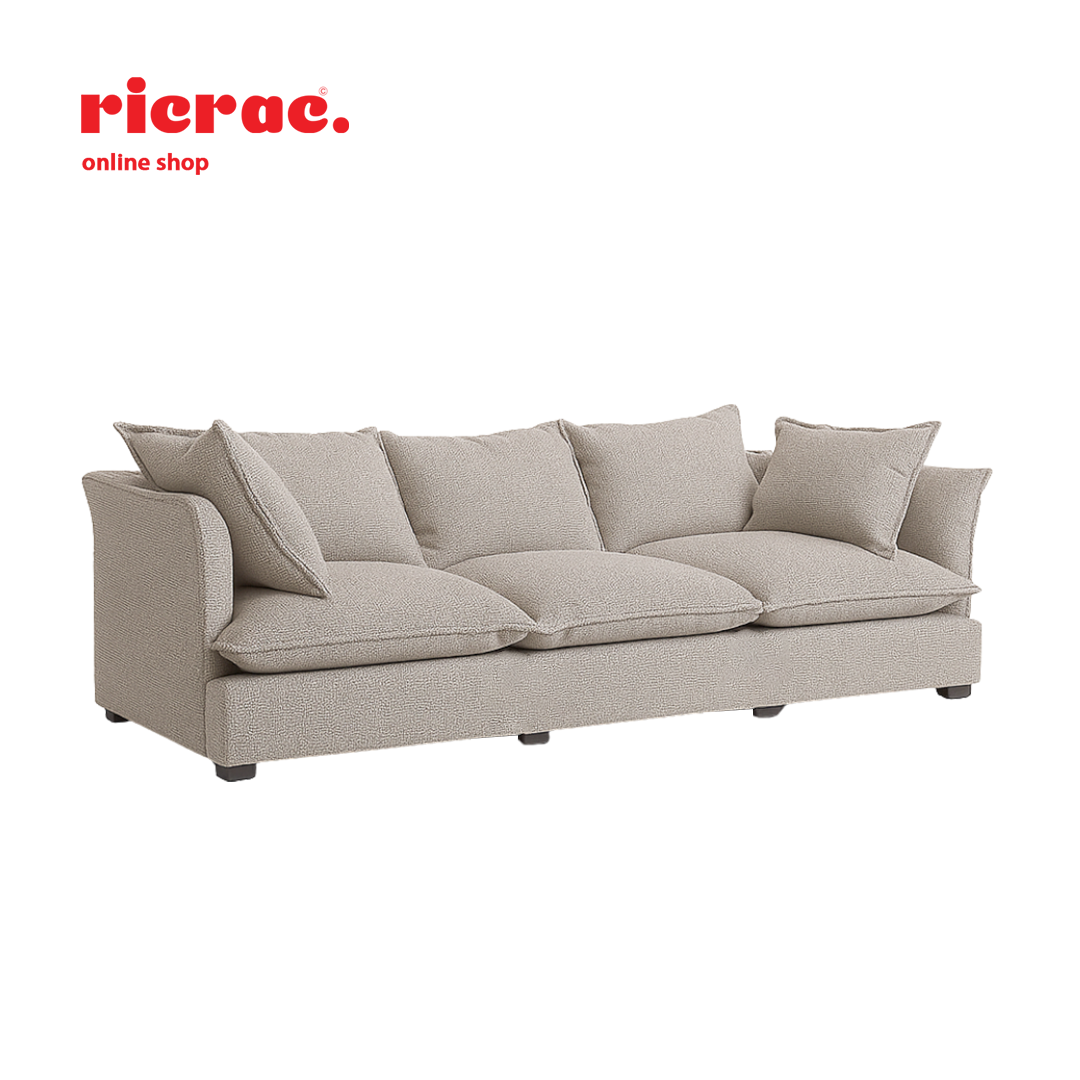 Rakolo- Ultra Fluffy 3 Seaters Sofa