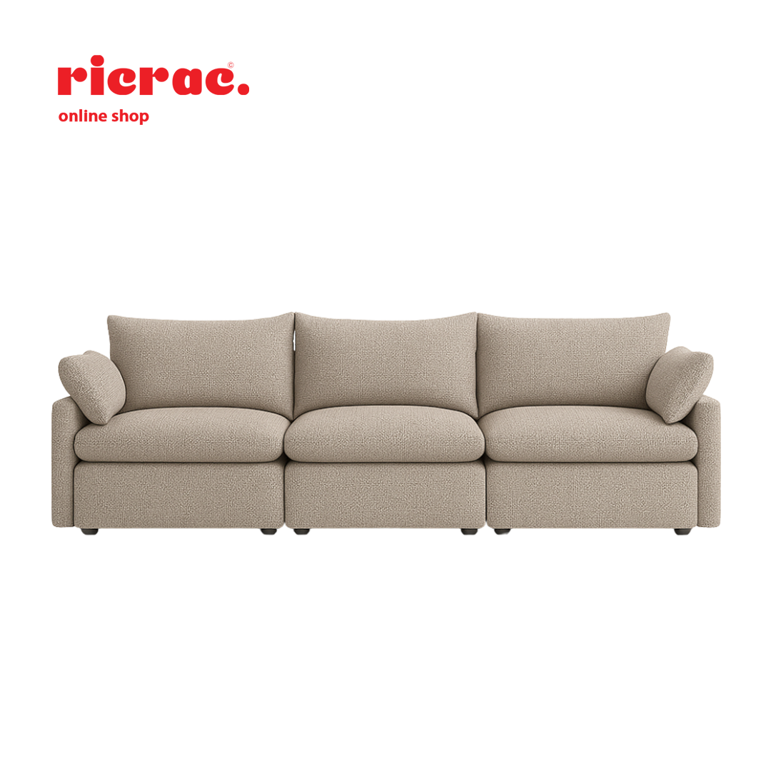 Rabou- Super Soft 3 Seaters Sofa