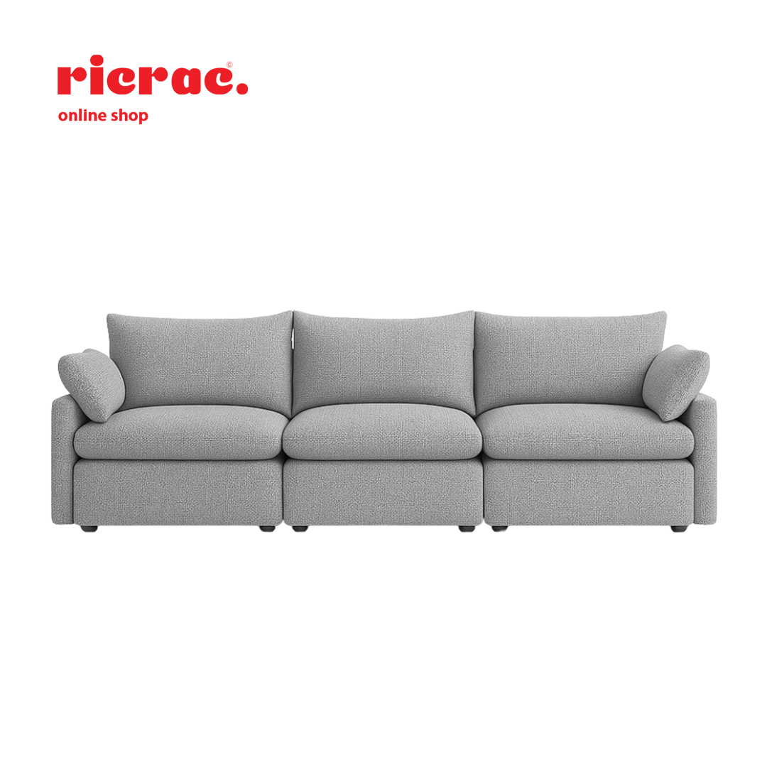 Rabou- Super Soft 3 Seaters Sofa