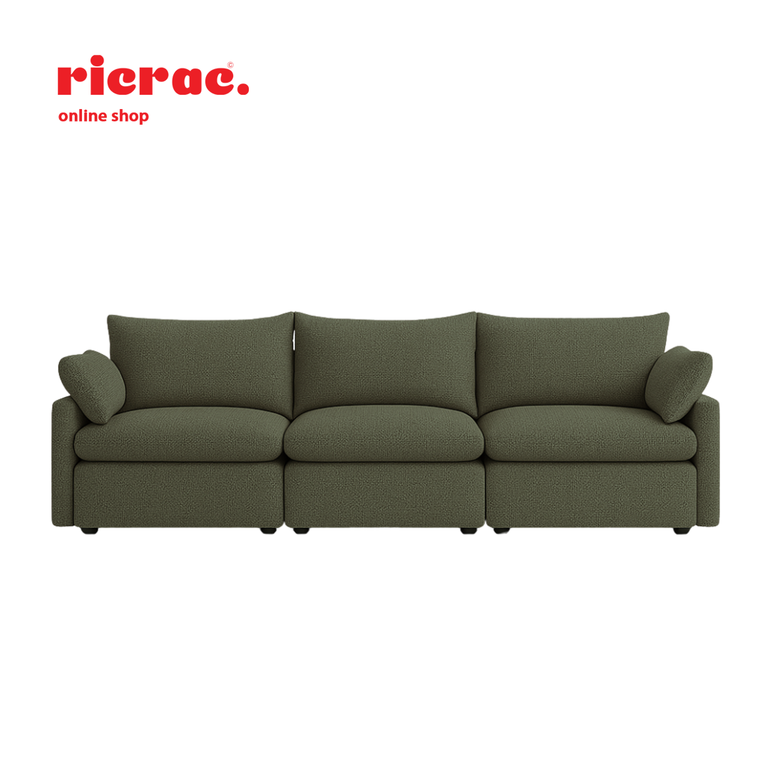 Rabou- Super Soft 3 Seaters Sofa