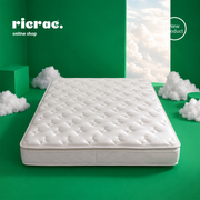 Cooling Memory Foam Pillow Top Mattress displayed in a bright green setting with soft clouds.