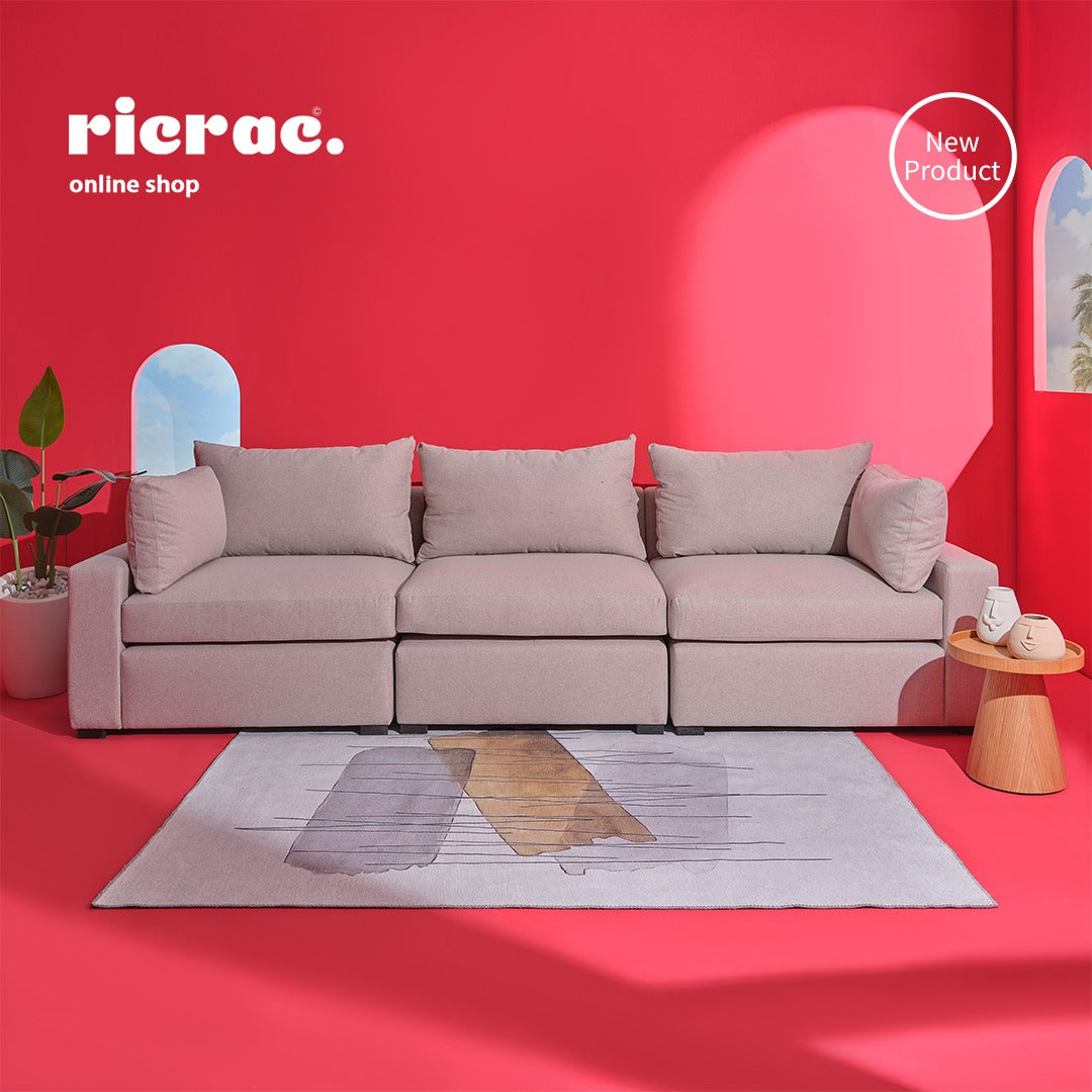 رافا- أريكة ناعمة للغاية بثلاثة مقاعد