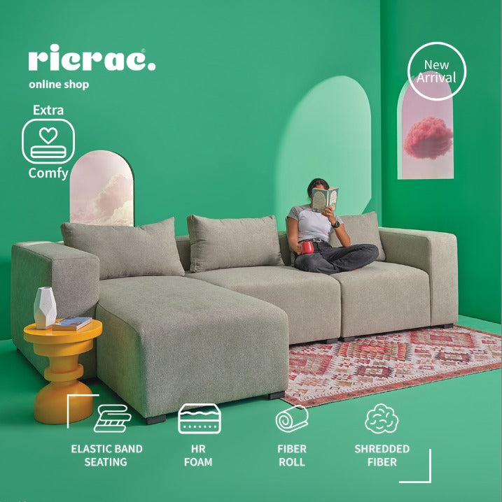 Rokal- Super Soft L Shape Modular Sofa