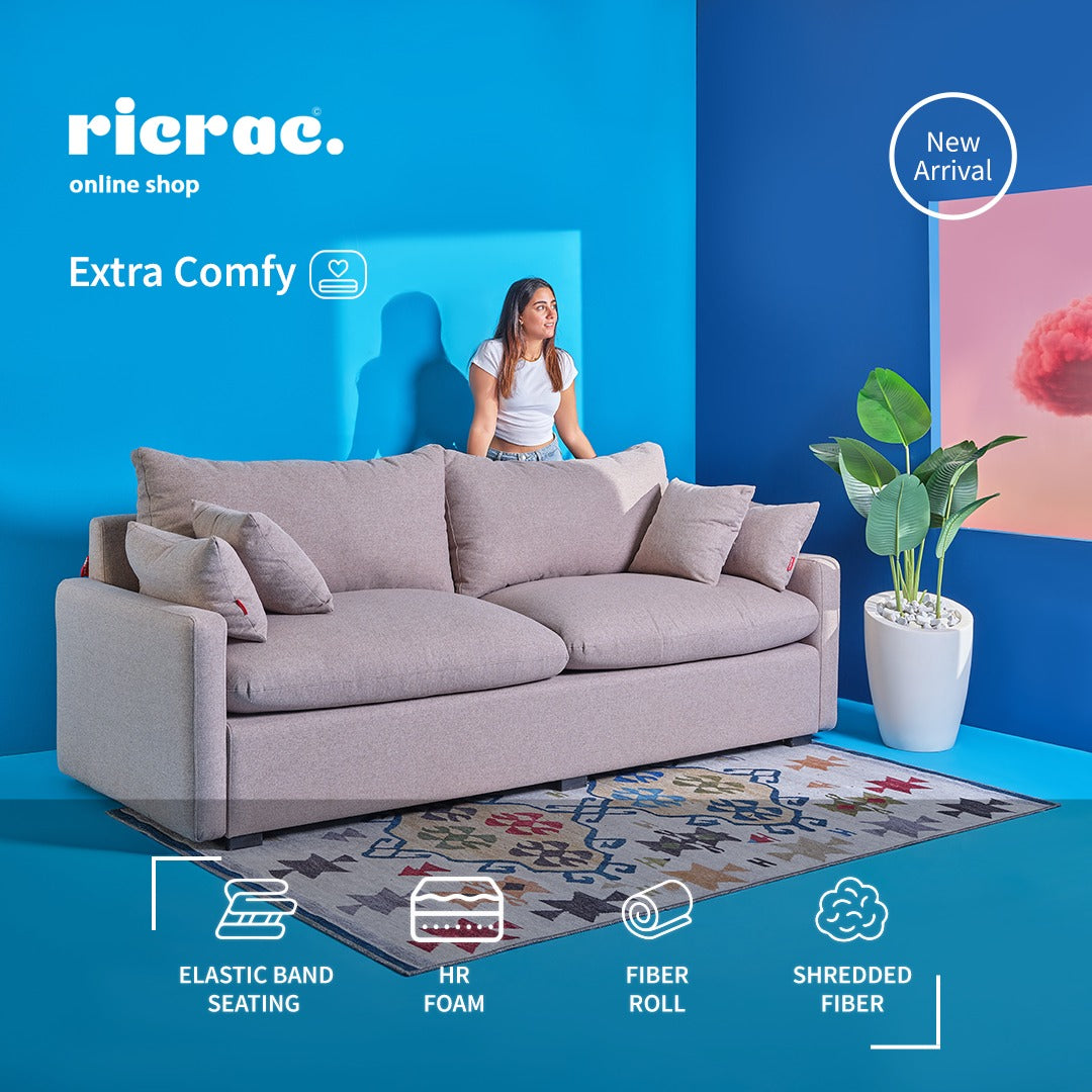 Rabou- Super Soft 2 Seaters Sofa
