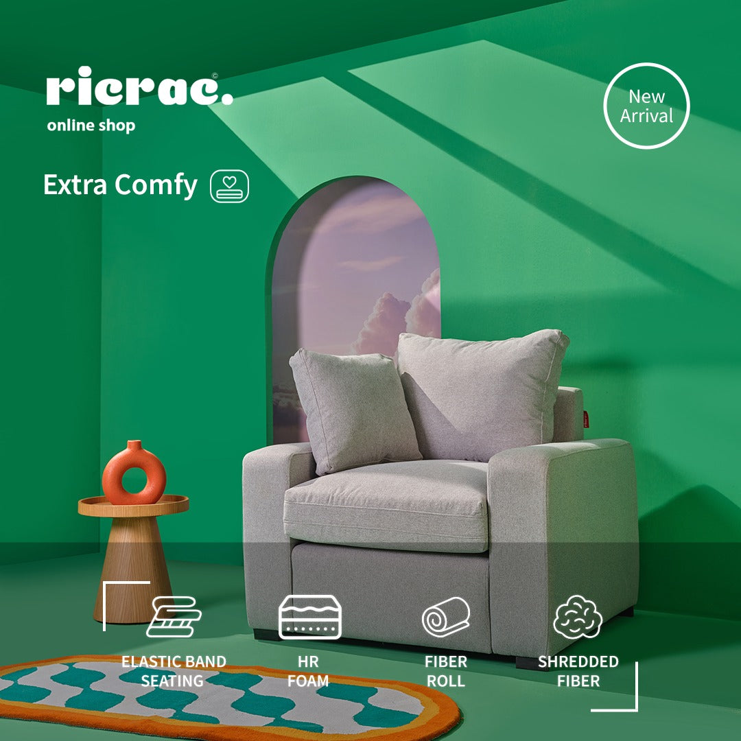 رافا- كرسي بذراعين فائق النعومة