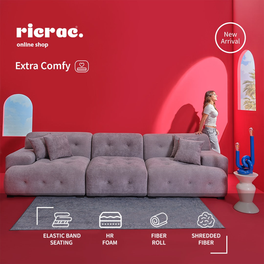 Redano- 3 Seaters Modular Sofa