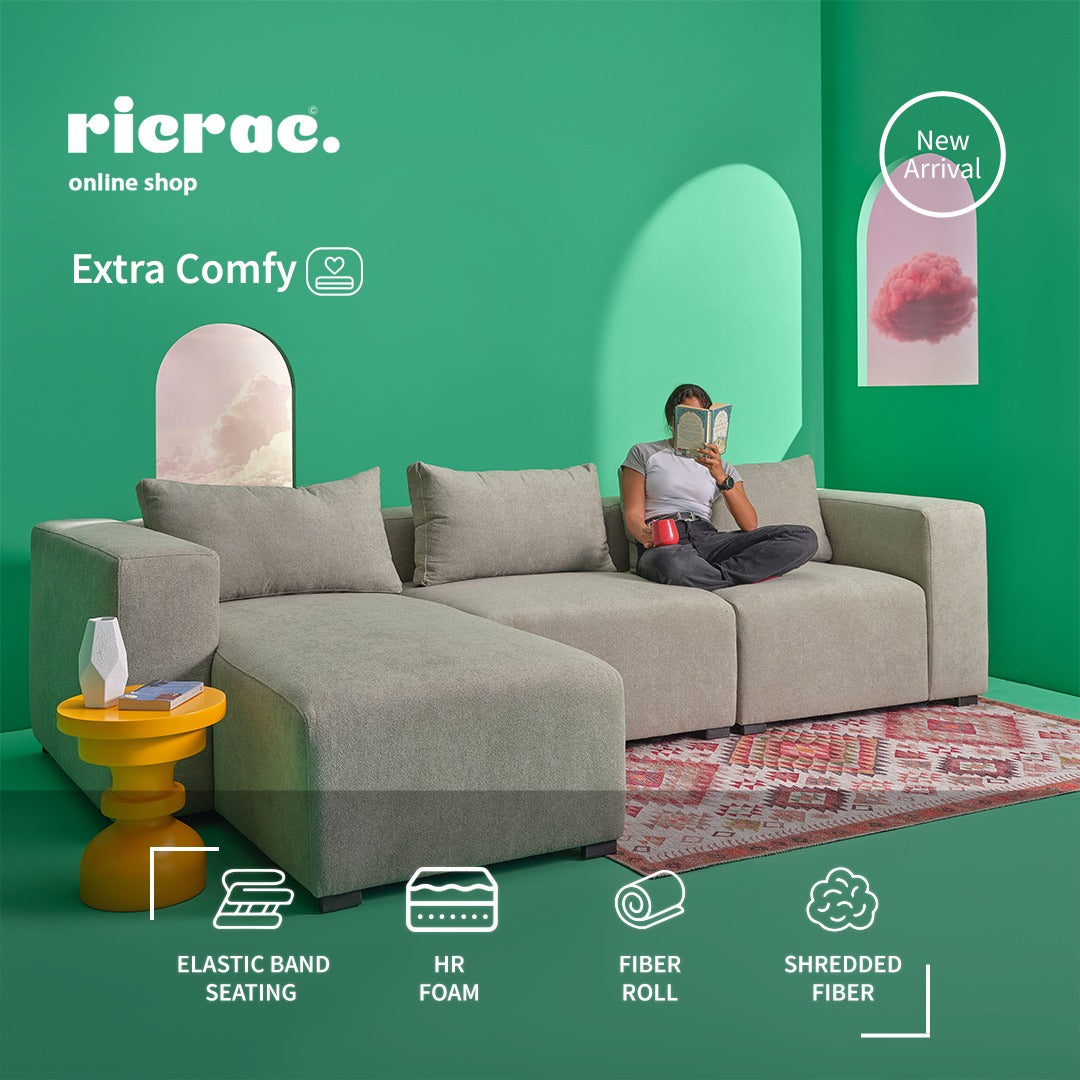 Rokal- Super Soft L Shape Modular Sofa