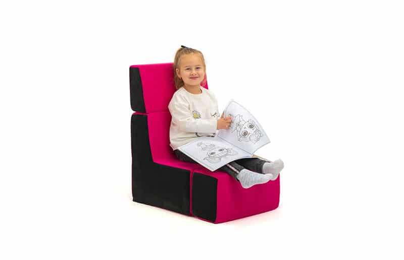 Multifunctional Kids Chaise Lounge - Rosella- Black Friday Offer