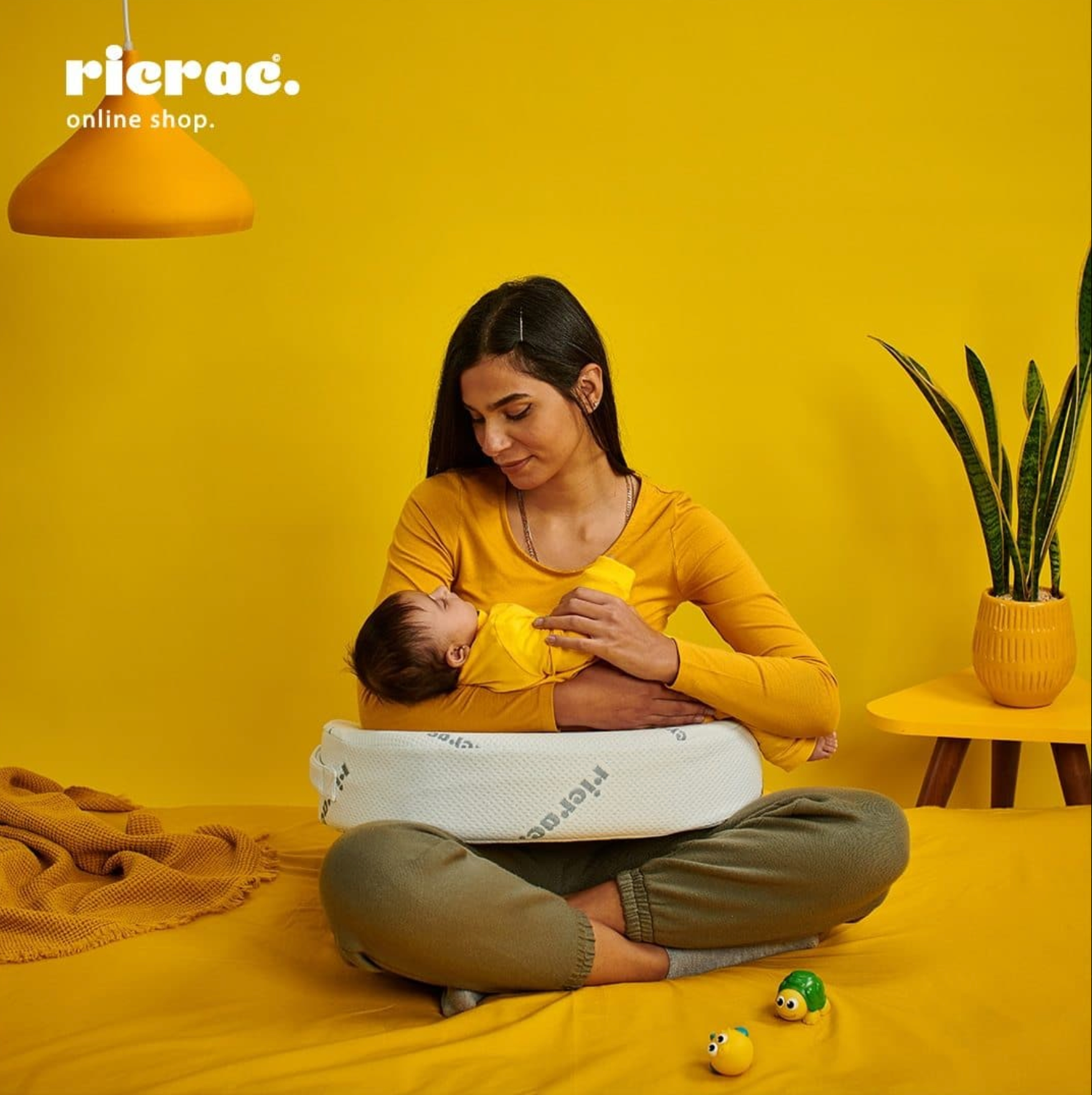 Baby Reflux Wedge Pillow - Acid Reflux Pillow - Ricrac Shop