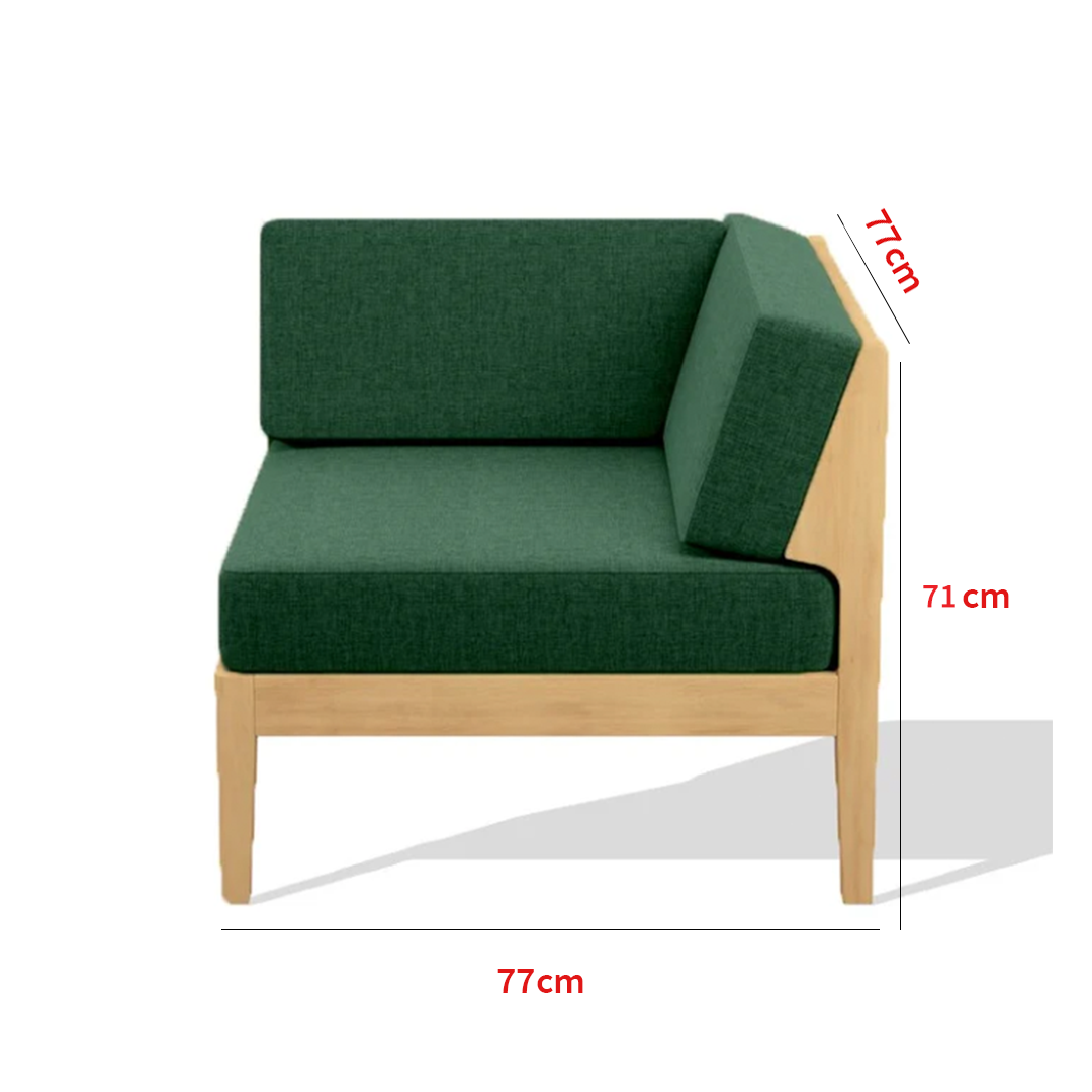 ريلانكا - مجموعة أثاث خارجي خشبي 