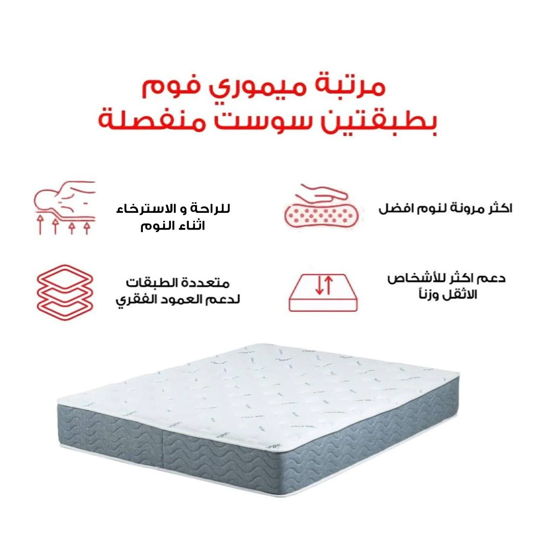 Memory Foam Mattress - Comfort Redefined - Ricrac Shop