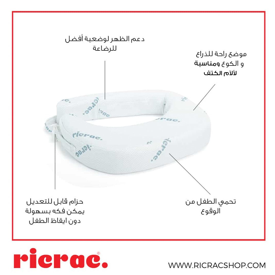 Wrap Around Nursing Pillow - Comfort for Mom & Baby - Ricrac Shop