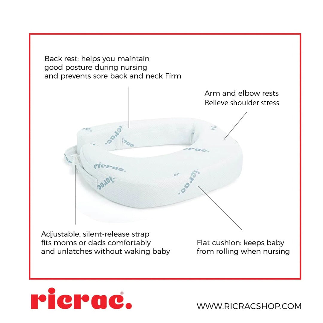 Wrap Around Nursing Pillow - Comfort for Mom & Baby - Ricrac Shop