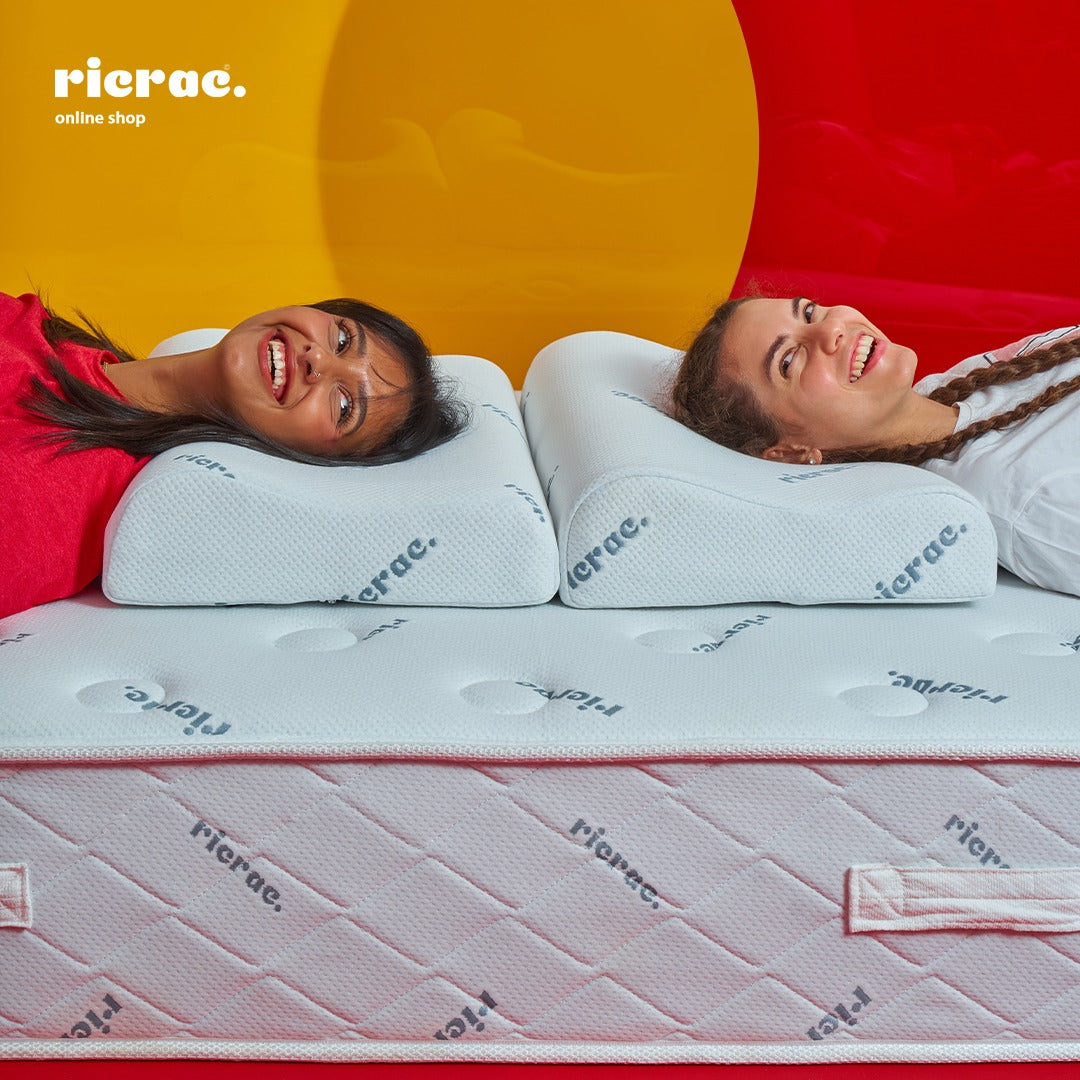 Wavy Memory Foam Pillow - Comfort & Support - Ricrac Shop