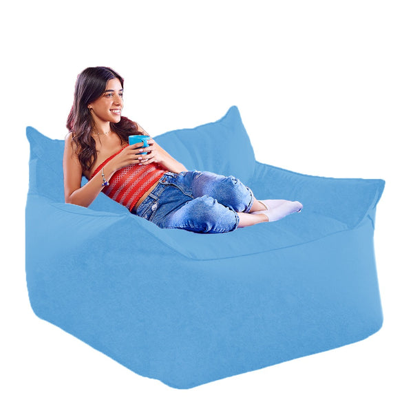 Rato - Bean Bag Chair Light Blue Indoors