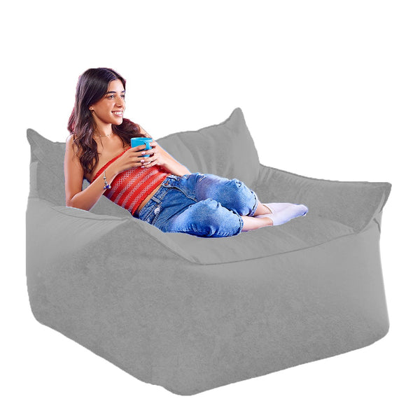 Rato - Bean Bag Chair Light Gray Indoors