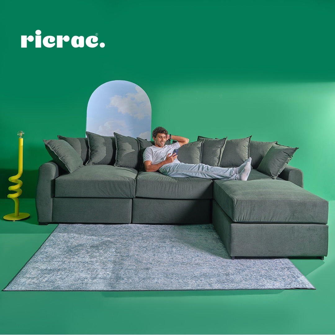 Rundy- Super Soft L Shape Modular Sofa