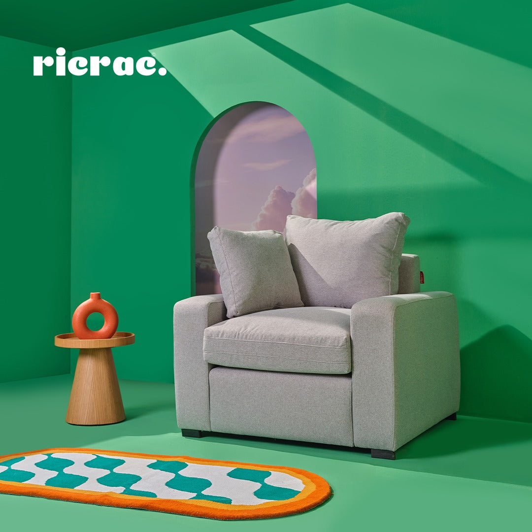 رافا- كرسي بذراعين فائق النعومة