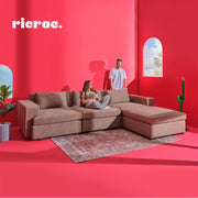 Ratool- Ultra Soft L Shape Modular Sofa