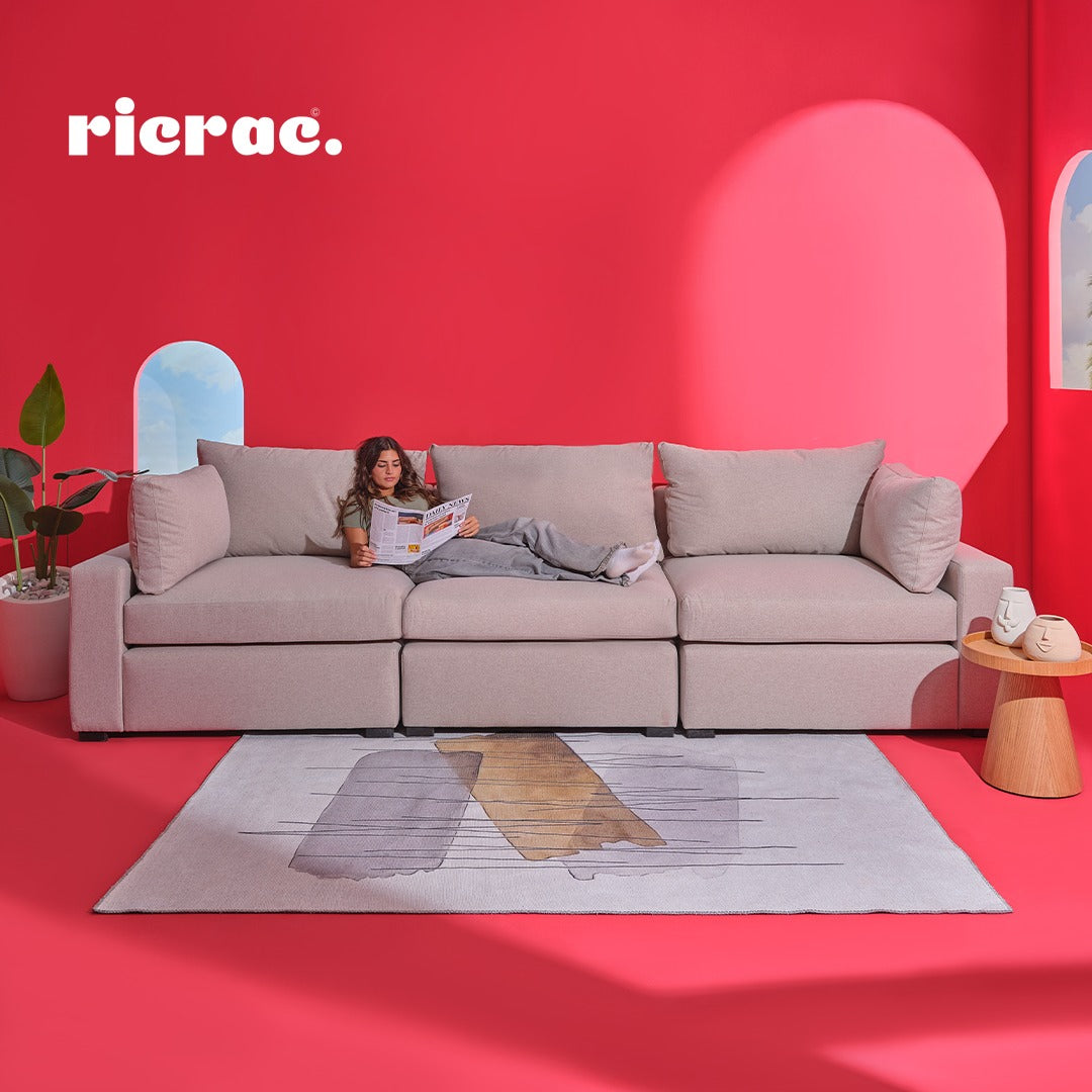 Rafa- Ultra Soft 3 Seaters Sofa