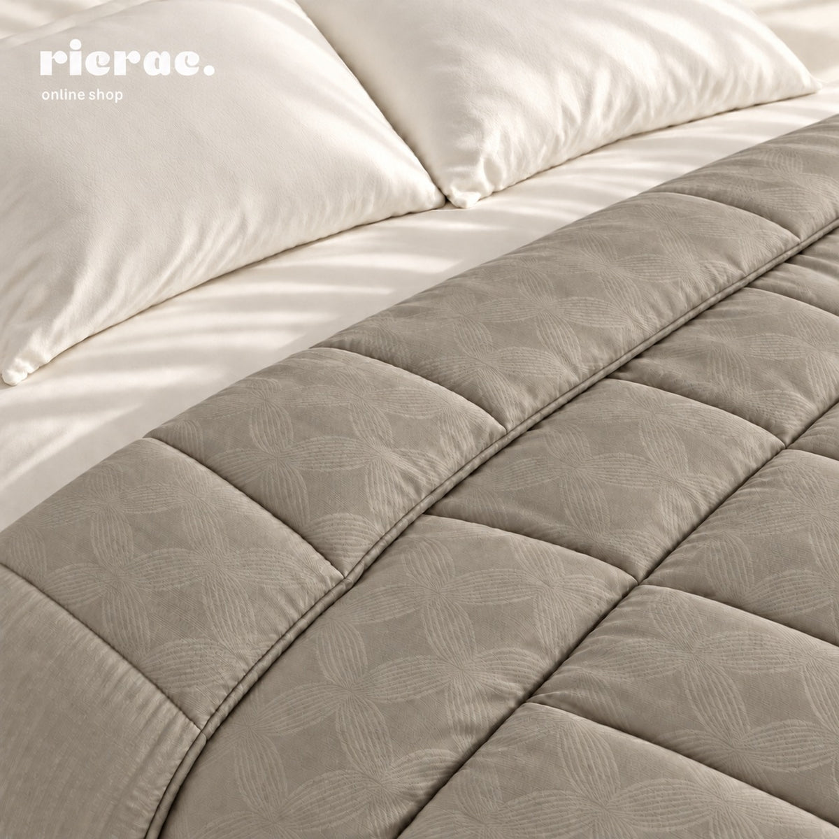 Double Face Duvet Set & 2 Pillow Cases- Solid Mink Fur