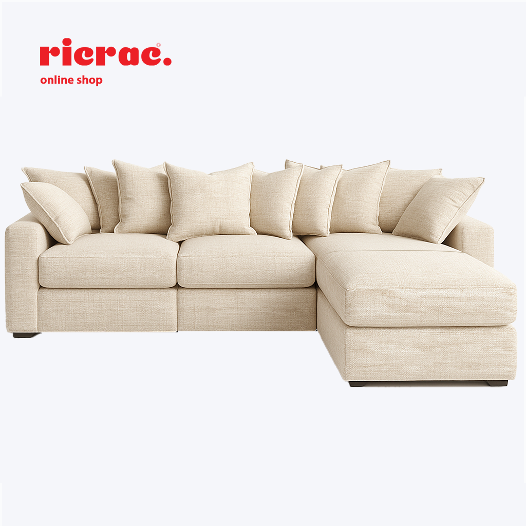 Rundy- Super Soft L Shape Modular Sofa- RTS