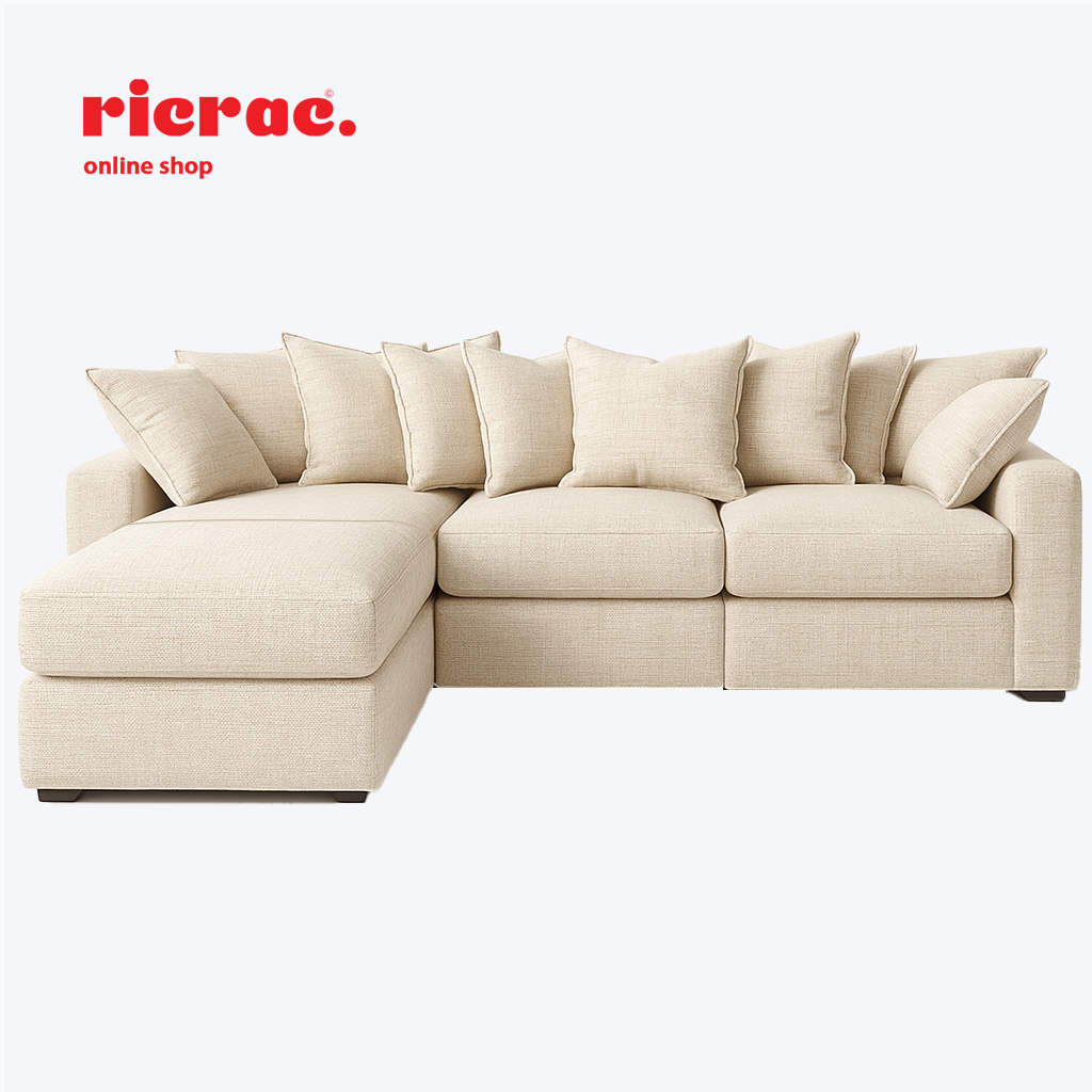 Rundy- Super Soft L Shape Modular Sofa- RTS