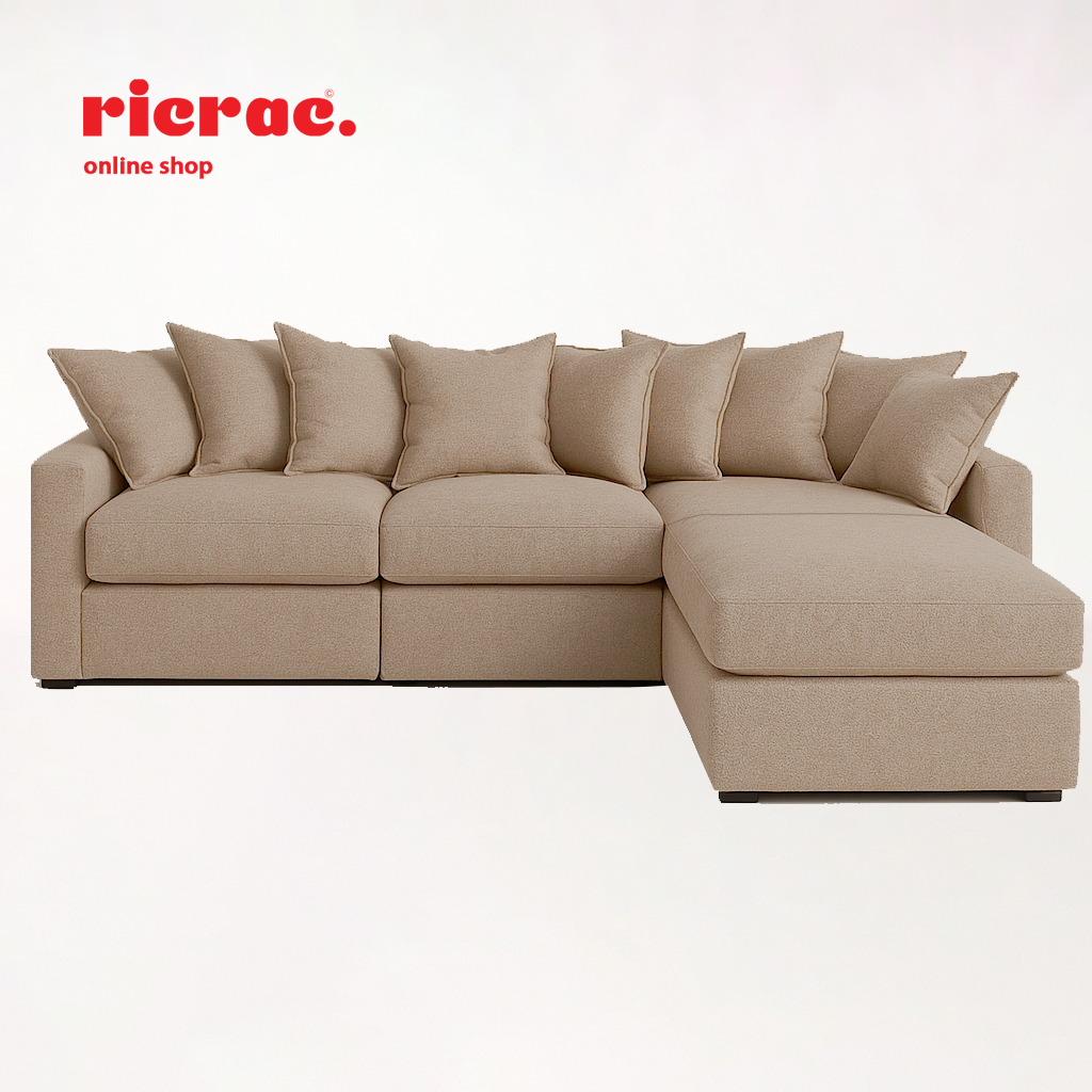 Rundy- Super Soft L Shape Modular Sofa- RTS