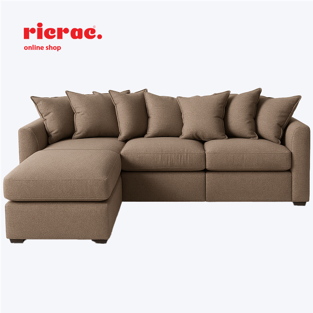 Rundy- Super Soft L Shape Modular Sofa- RTS