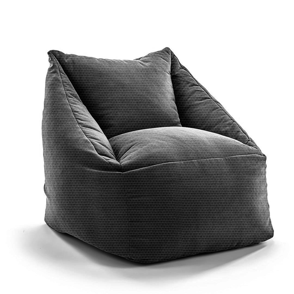 Raned - Bean Bag Chair Dark Gray Outdoors