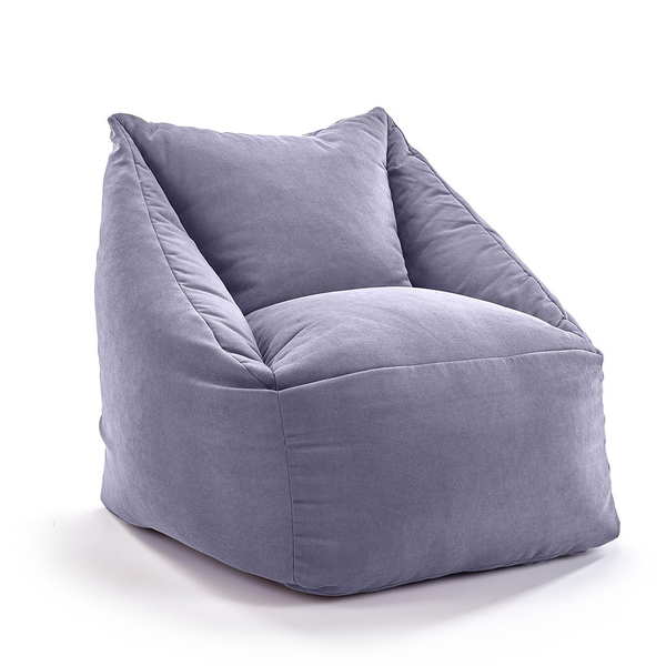 Raned - Bean Bag Chair Light Gray Indoors