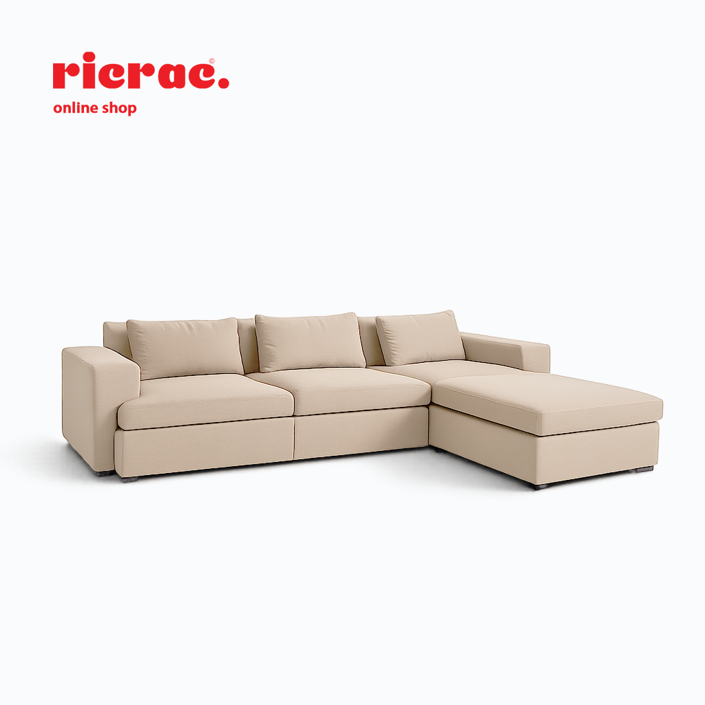 Ratool- Ultra Soft L Shape Modular Sofa