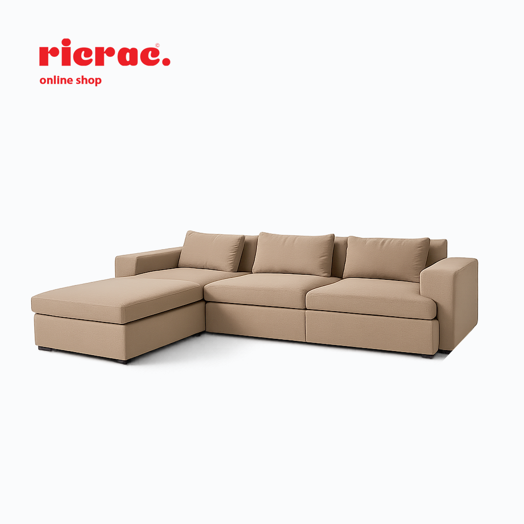Ratool- Ultra Soft L Shape Modular Sofa